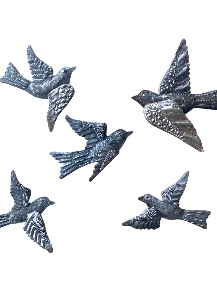 Small 3D Flock (Set of 5) for wholesale by Beyond Borders
