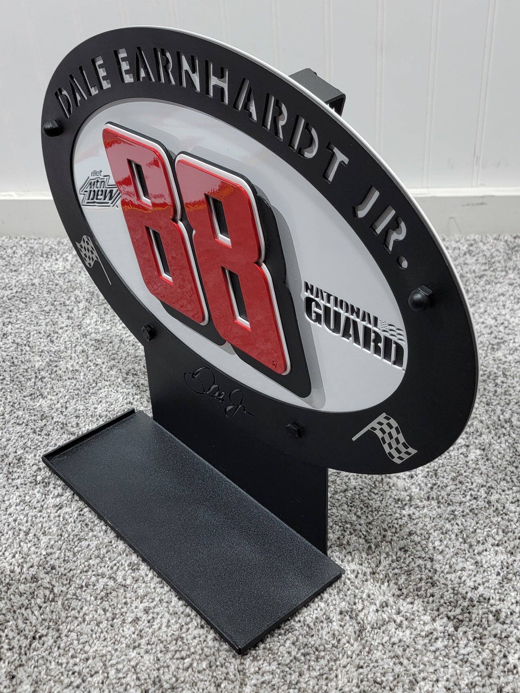 Premier Metal Art - Wholesale Sign - Dale Earnhardt Jr. #88 Oval 3D Premier Metal Diecast Display11