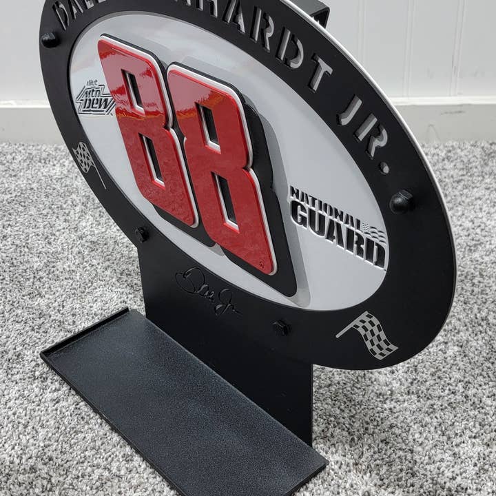 Premier Metal Art - Wholesale Sign - Dale Earnhardt Jr. #88 Oval 3D Premier Metal Diecast Display11