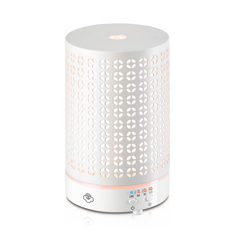 Serene House EUROPE - Venta al por mayor Difusores eléctricos - Cosmos 90 - Difusor ultrasónico de metal blanco3