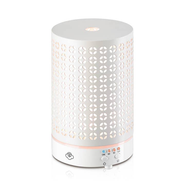 Serene House EUROPE - Venta al por mayor Difusores eléctricos - Cosmos 90 - Difusor ultrasónico de metal blanco3