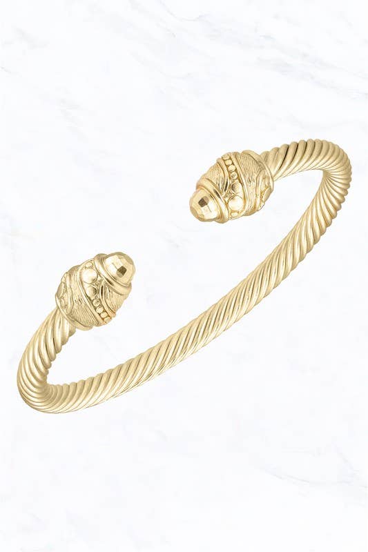 Suzie Q USA - Wholesale Cuff Bracelet - Colorful Fashion Cable Cuff Bracelet8