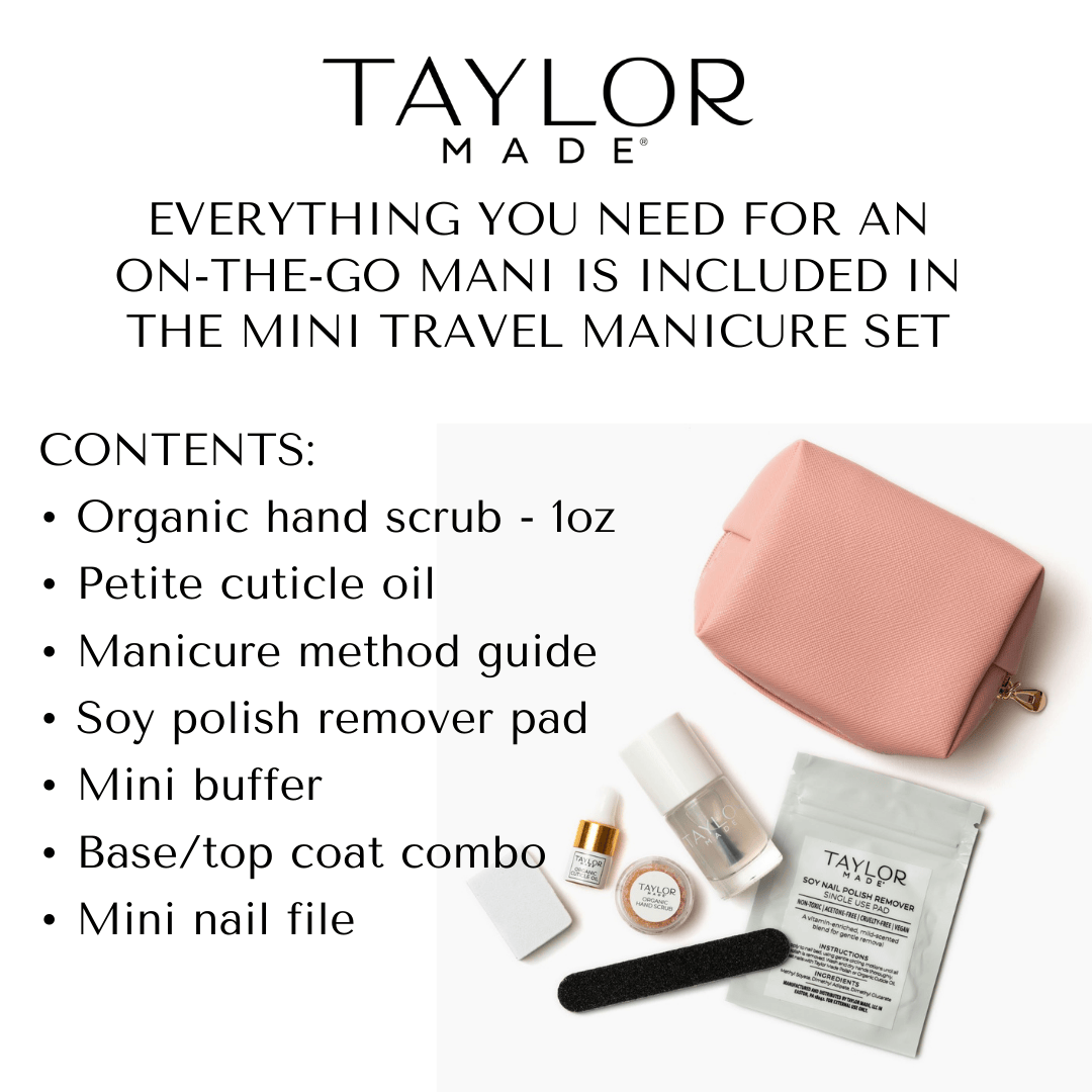 Taylor Made Polish - Vendita all'ingrosso Set per manicure - SET MANICURE DA VIAGGIO MINI - BLUSH4