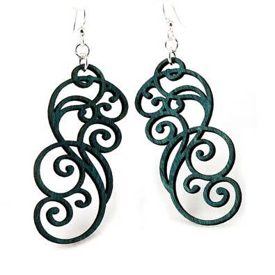 Filigree Scroll Earrings for wholesale by Green Tree Jewelry
