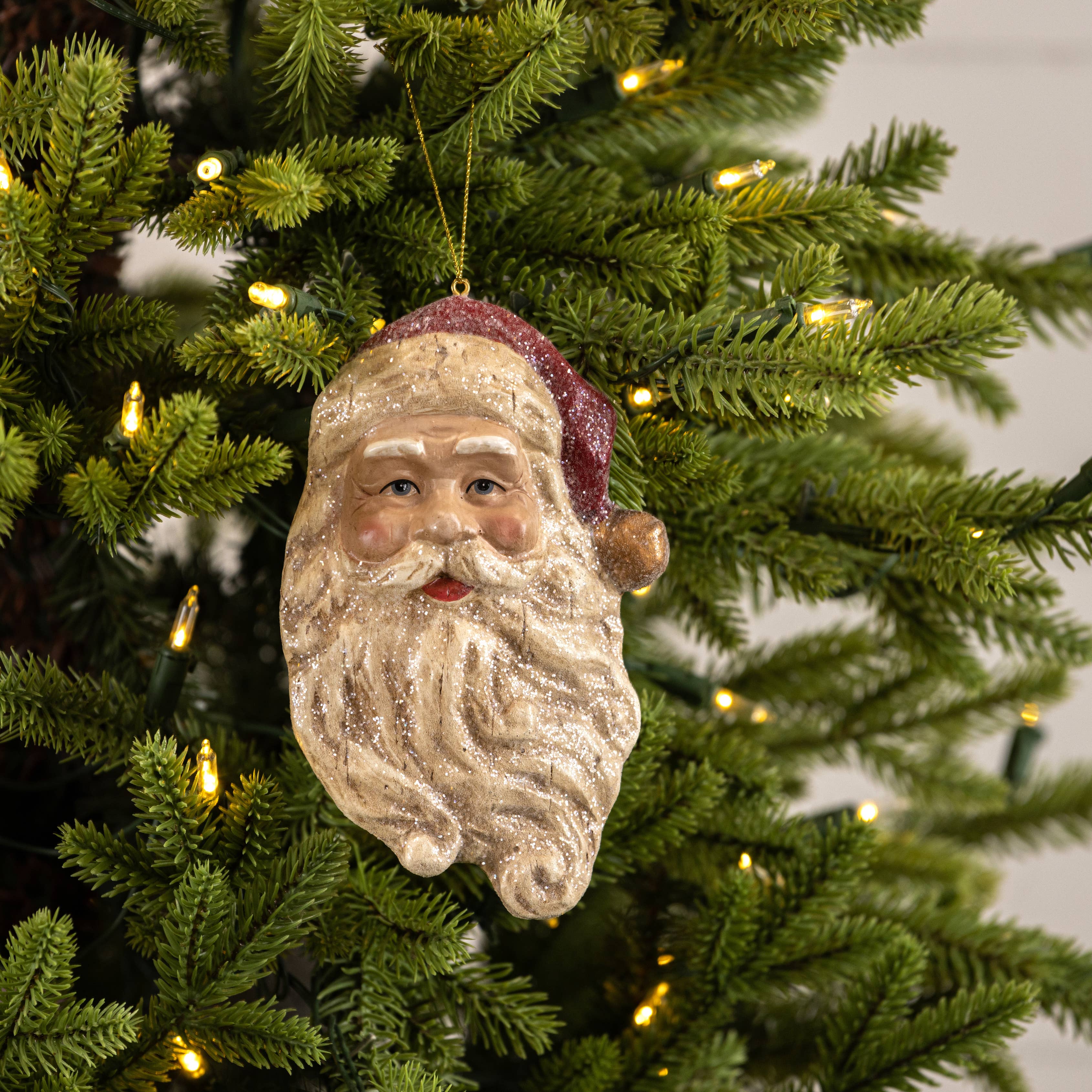 Ragon House - Wholesale Ornament - 6.5" SANTA ORNAMENT1