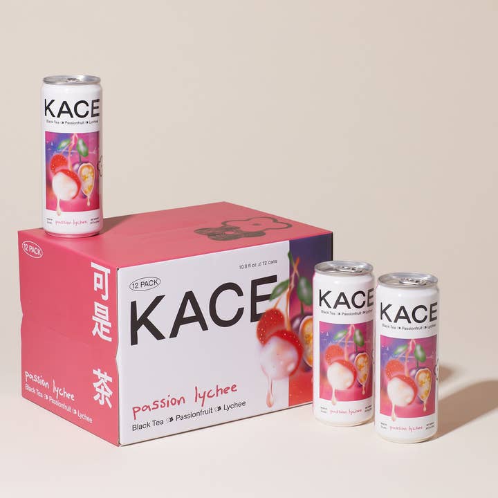 Kace Tea - Wholesale Iced Tea - Passion Lychee Black Tea (Case of 12)3