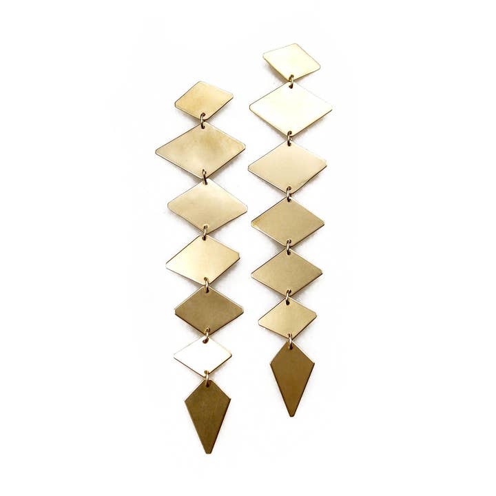 Diamond Lina Earring for wholesale by Carolyn Keys