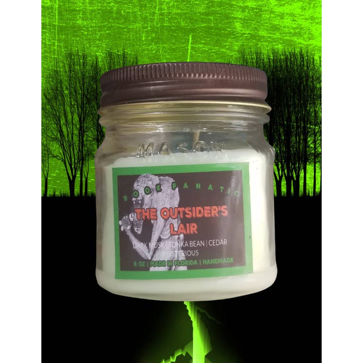 Book Lovers Candle | Thriller | Lieblings-Thriller-Autor für den Großhandel von Slaps Candles