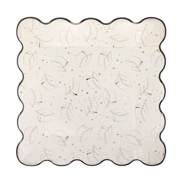 GRD1144 - Cap Pattern 11" Plate for wholesale by My Mind’s Eye