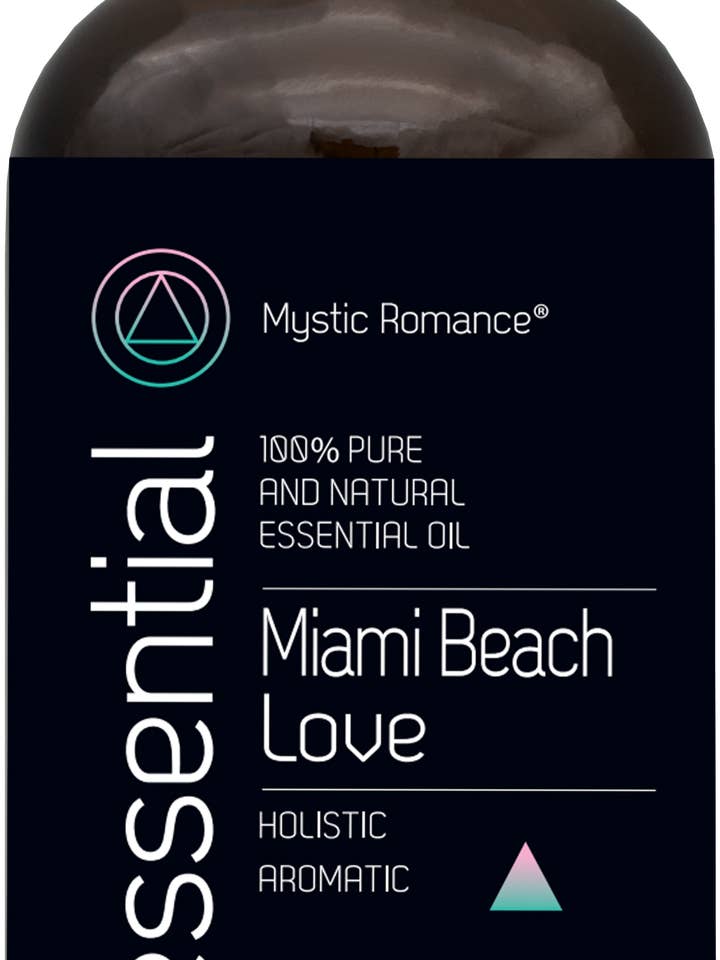 Olio essenziale Miami Beach Love Amber per la vendita all'ingrosso da parte di Mystic Romance