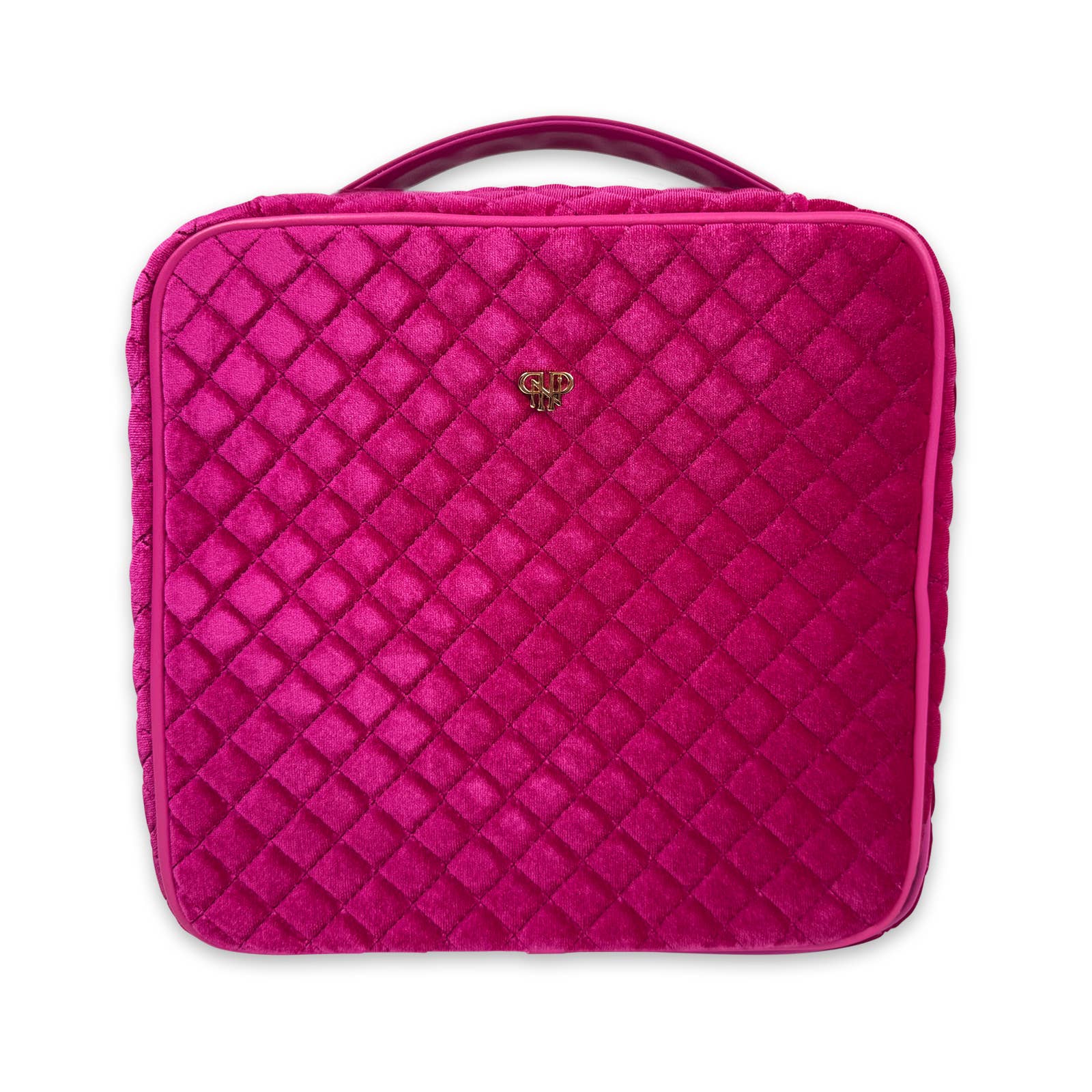 PurseN (new) - Wholesale Makeup/Cosmetic Bag - Mini Diva Makeup Case - Fuchsia Velvet
