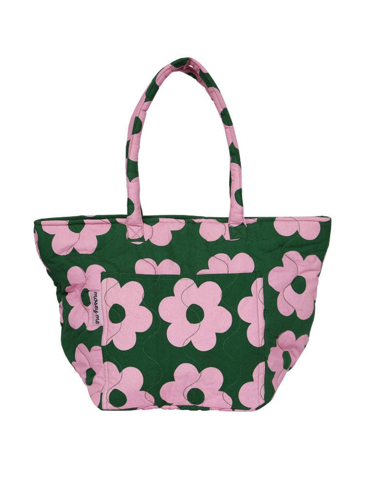 Mosey Me - Wholesale Tote bag – Women's - Flowerbed Quilted Bag