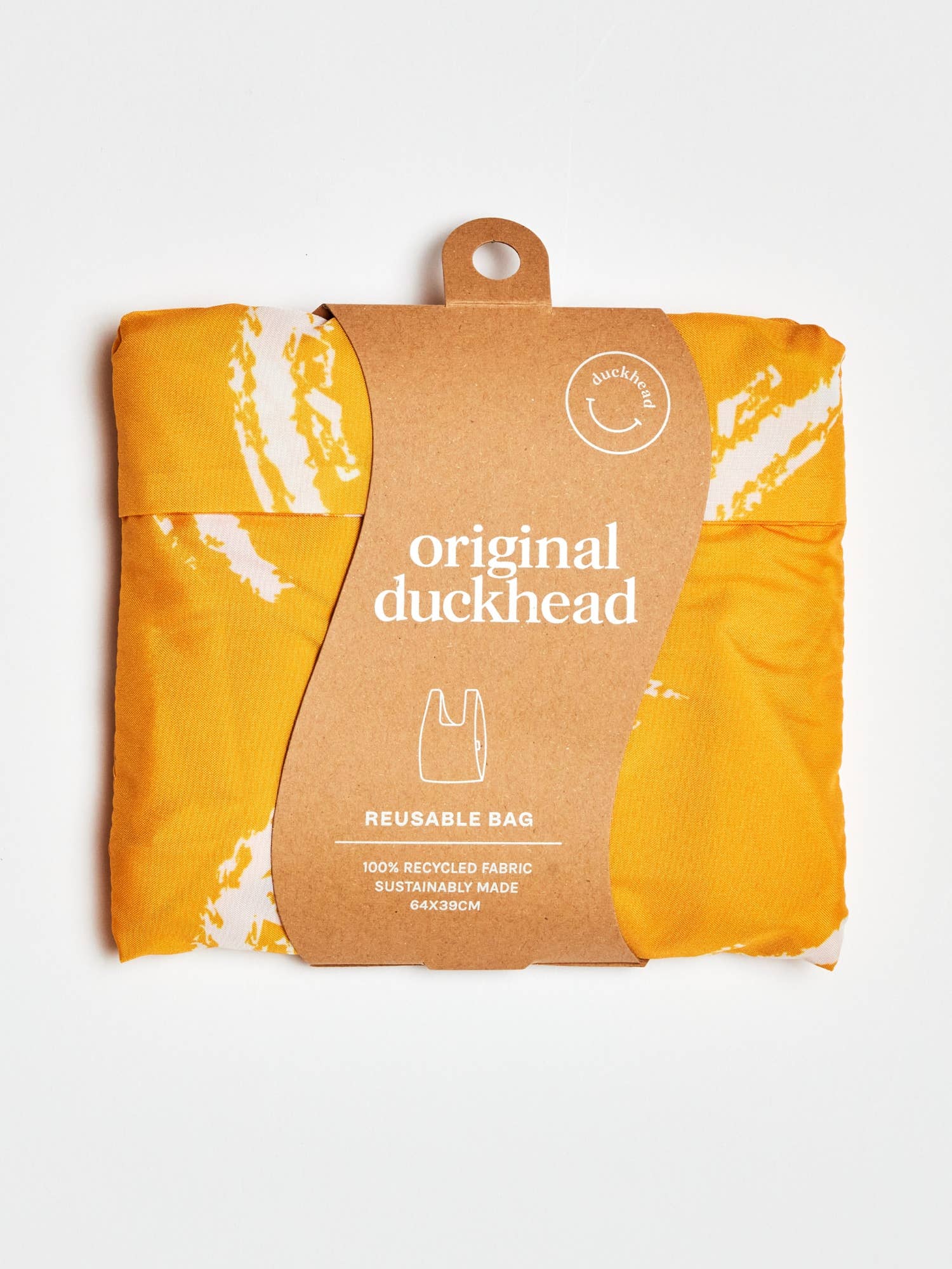 Original Duckhead USA - Vente Sacs de course/à provisions - Sac fourre-tout réutilisable écologique jaune Saffron Brush3