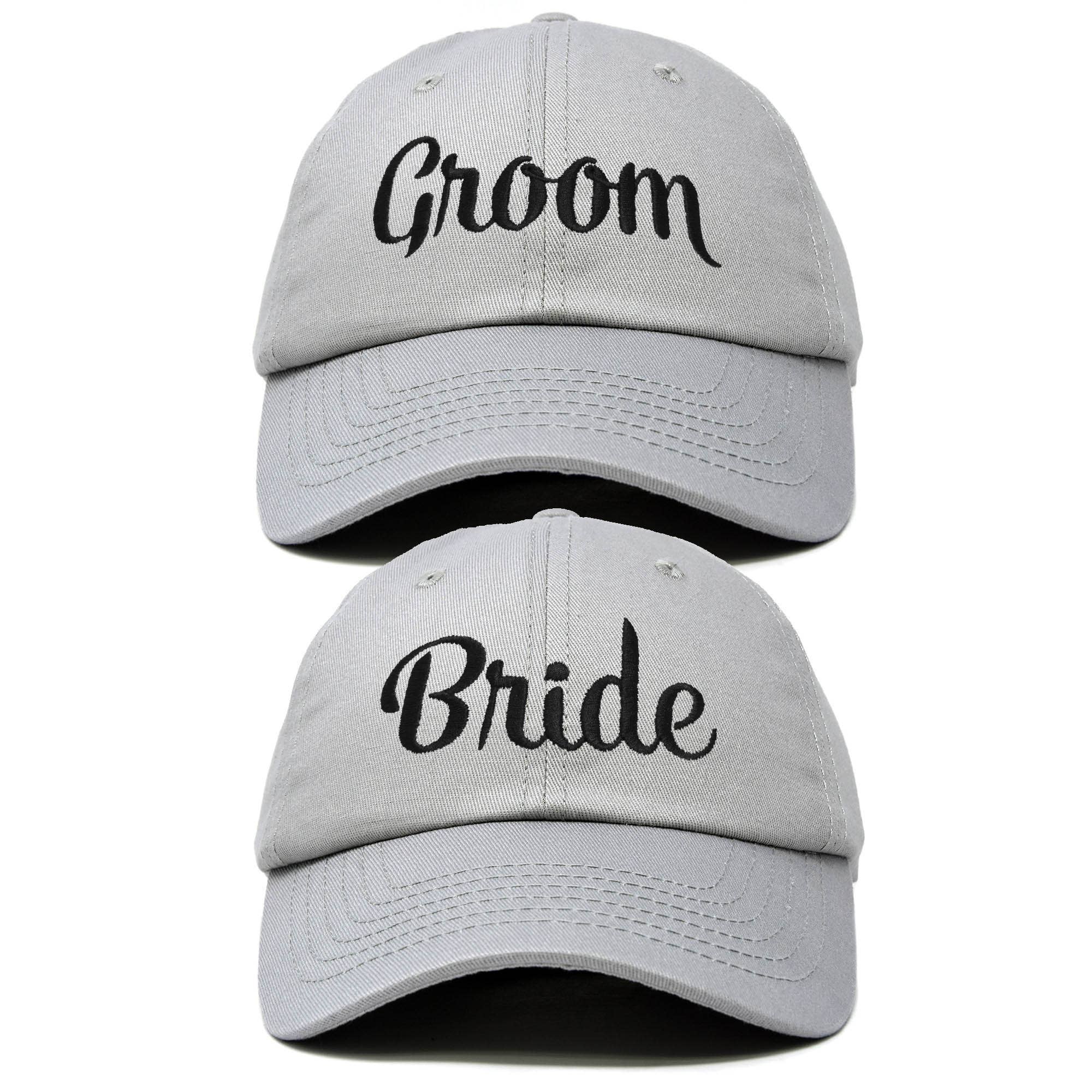 Dalix - Venta al por mayor Gorra de béisbol - Unisex - DALIX Novia Novio Papá Sombreros Gorras De Béisbol Gorras De Boda Recién Casados12