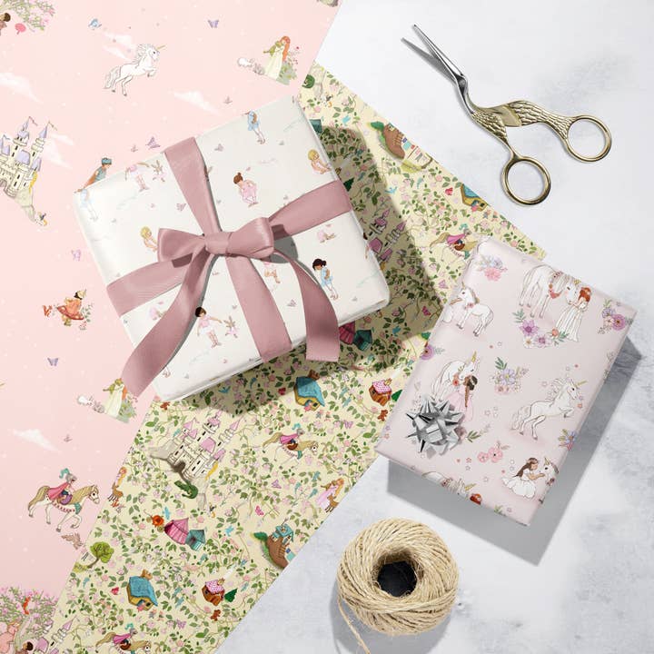 Belle & Boo Ltd - Wholesale Flat Wrap - Wrapping Paper Sheet - Ballet