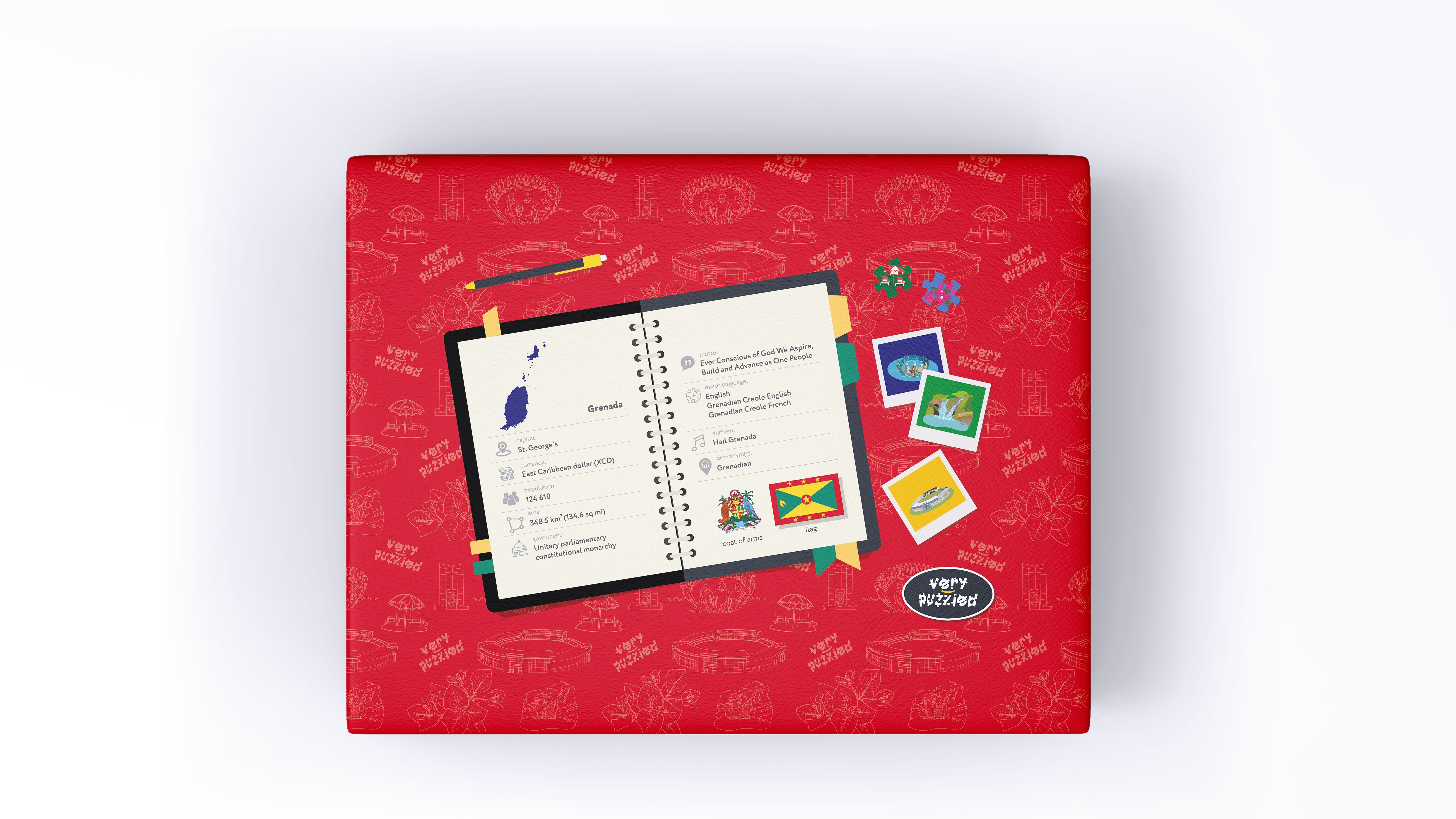 Very Puzzled – wholesale Puzzle – Child – Grenada Map Jigsaw Puzzle2