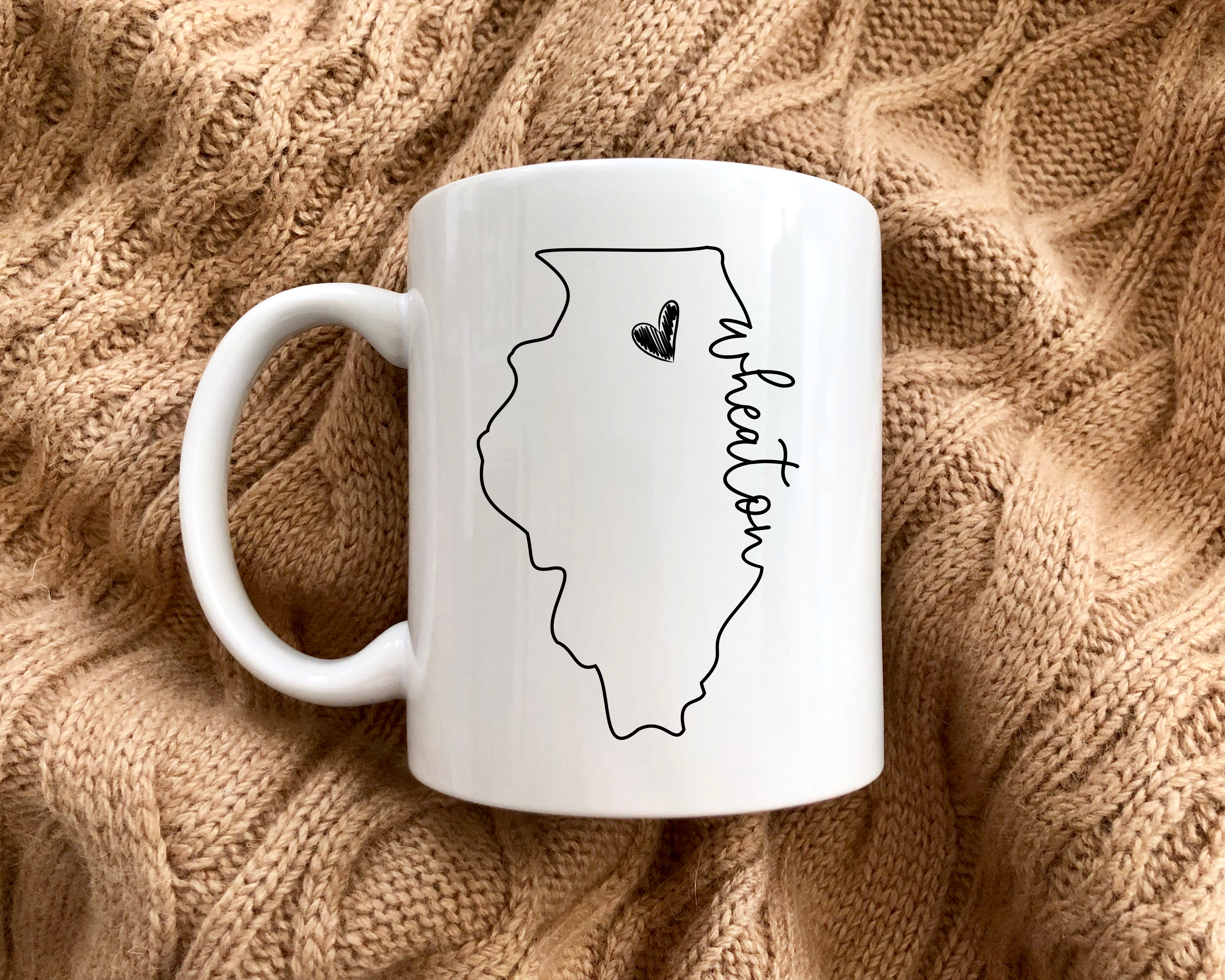 Send Me a Dream - Wholesale Coffee Mug - Custom State & City Mug1