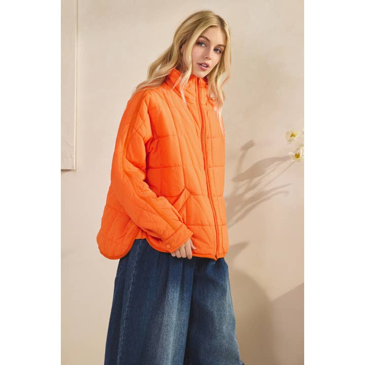 Veveret – wholesale Jacket – Women's – Zip Up Packable Puffer Jacket30