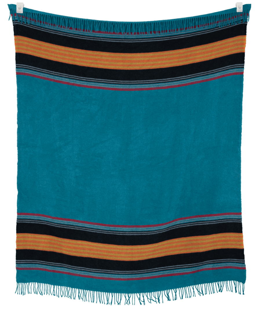Sackcloth & Ashes - Wholesale Throw Blanket - Yellowstone Teal1