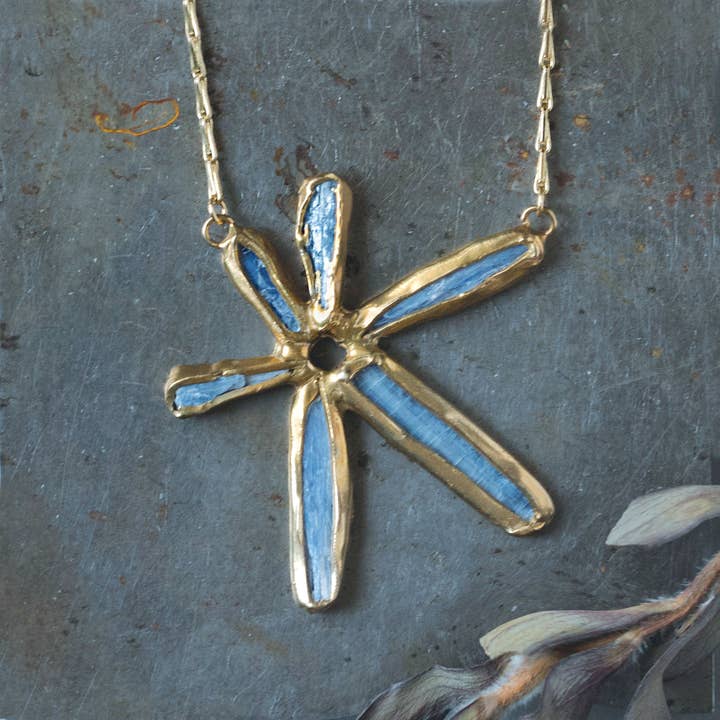 Colgante de Crocus para venta al por mayor de Emilie Shapiro Jewelry