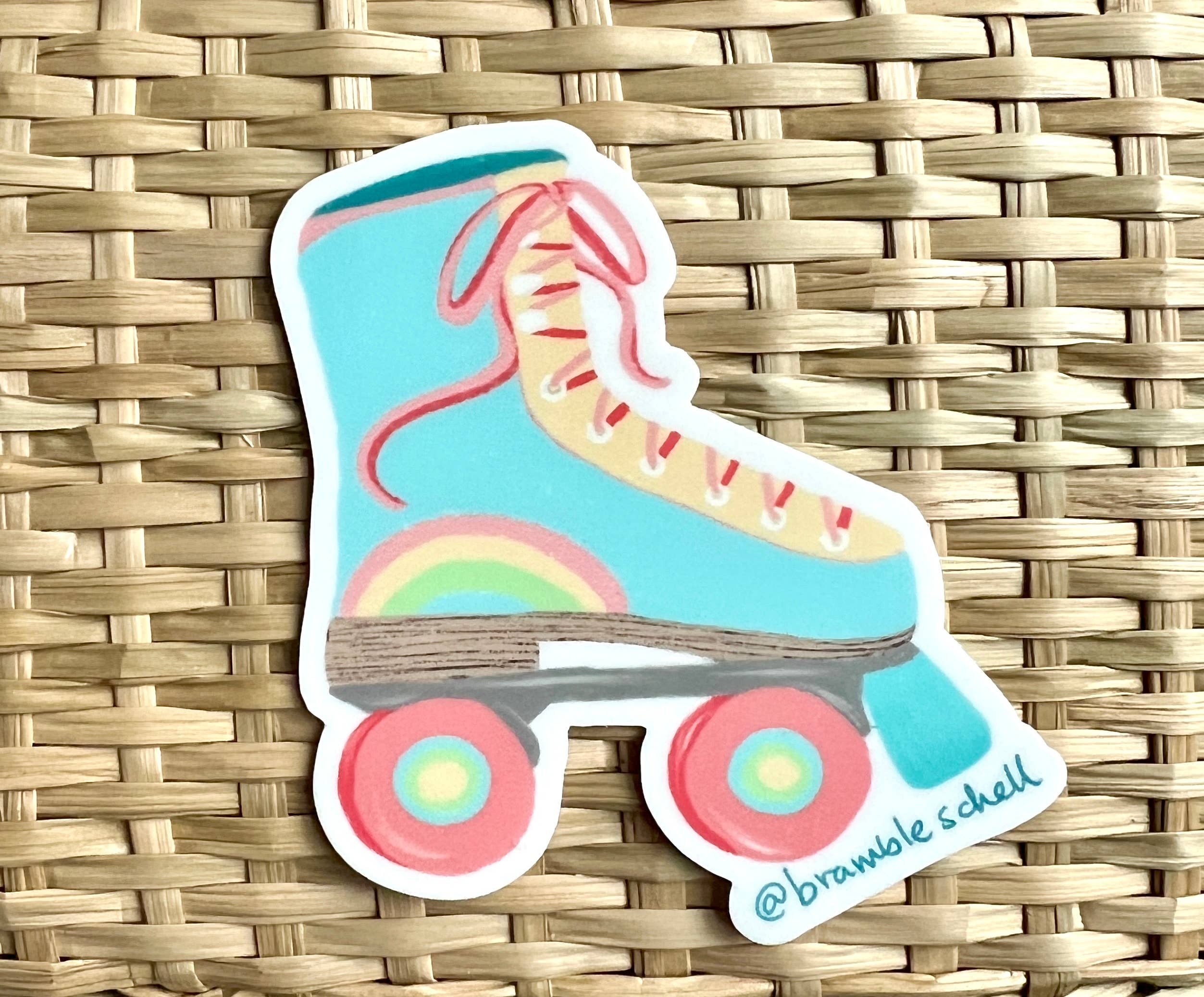 Bramble Schell Studio - Wholesale Sticker - Roller Skate Sticker1