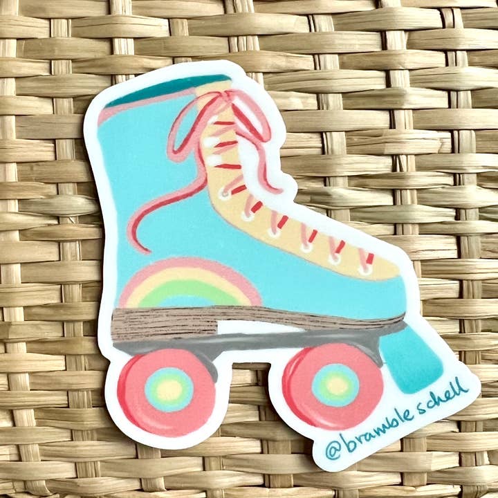 Bramble Schell Studio – wholesale Sticker – Roller Skate Sticker1