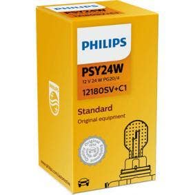 Philips PSY24W SilverVision 12V24W PG20/4 C1 per la vendita all'ingrosso da parte di S&U FairTrade UG