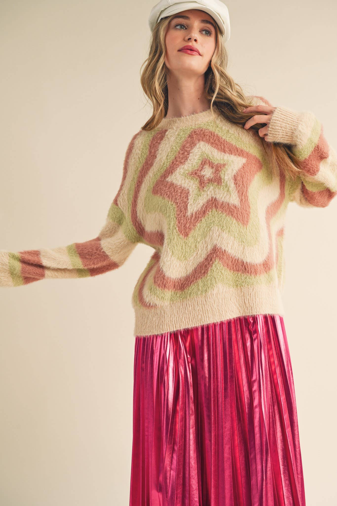 &MERCI - Wholesale Knit Sweater - Women's - SWEATER MSW1041515