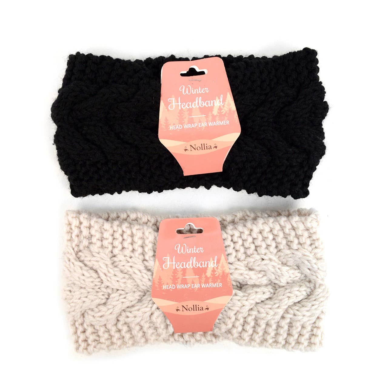Selini New York - Vente Cache-oreilles – femme - Femme Tricot Hiver Bandeau Oreillette2
