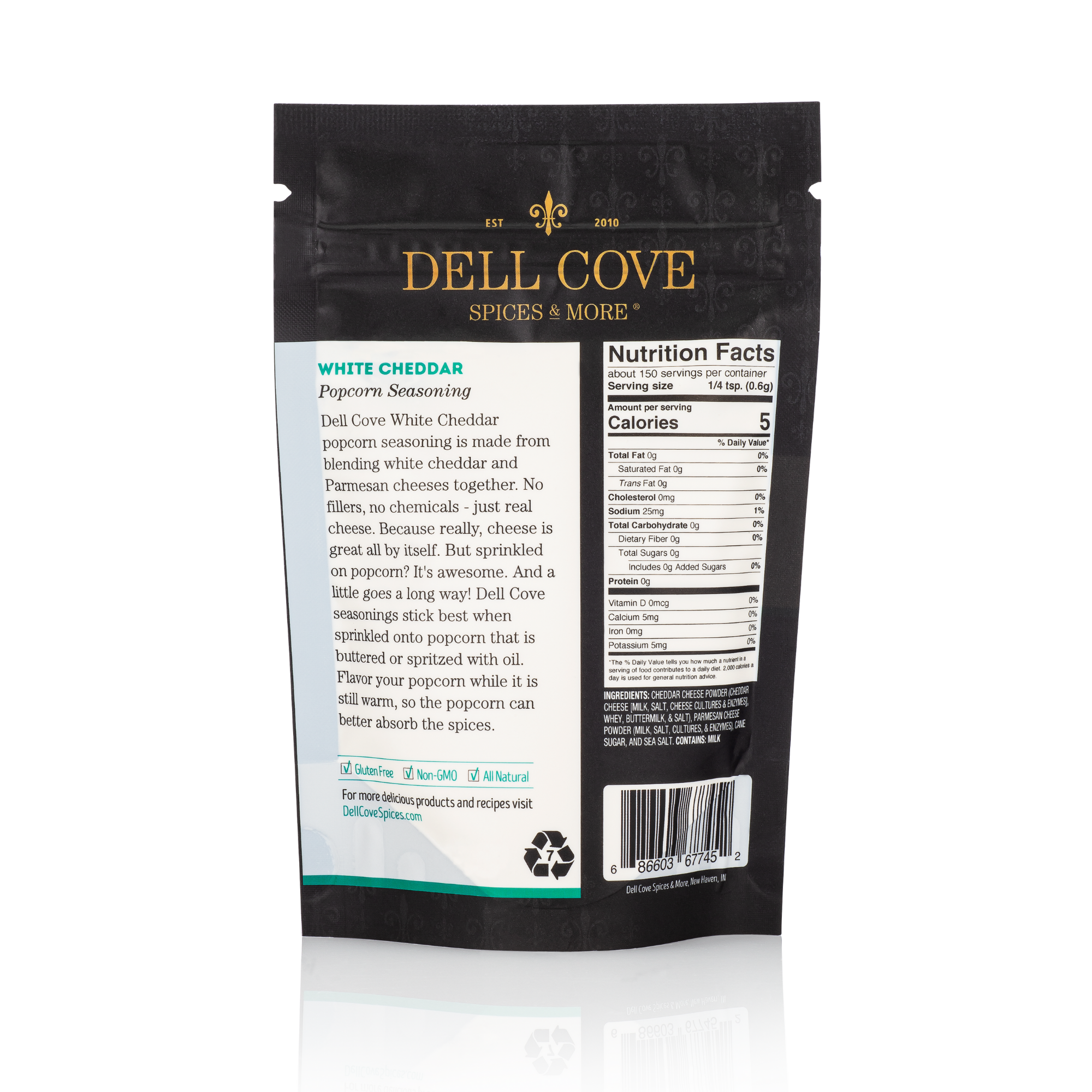 Dell Cove Spices & More Co. - Wholesale Dried Spice Mix - White Cheddar Popcorn Seasoning -  Savory Spice Blend1