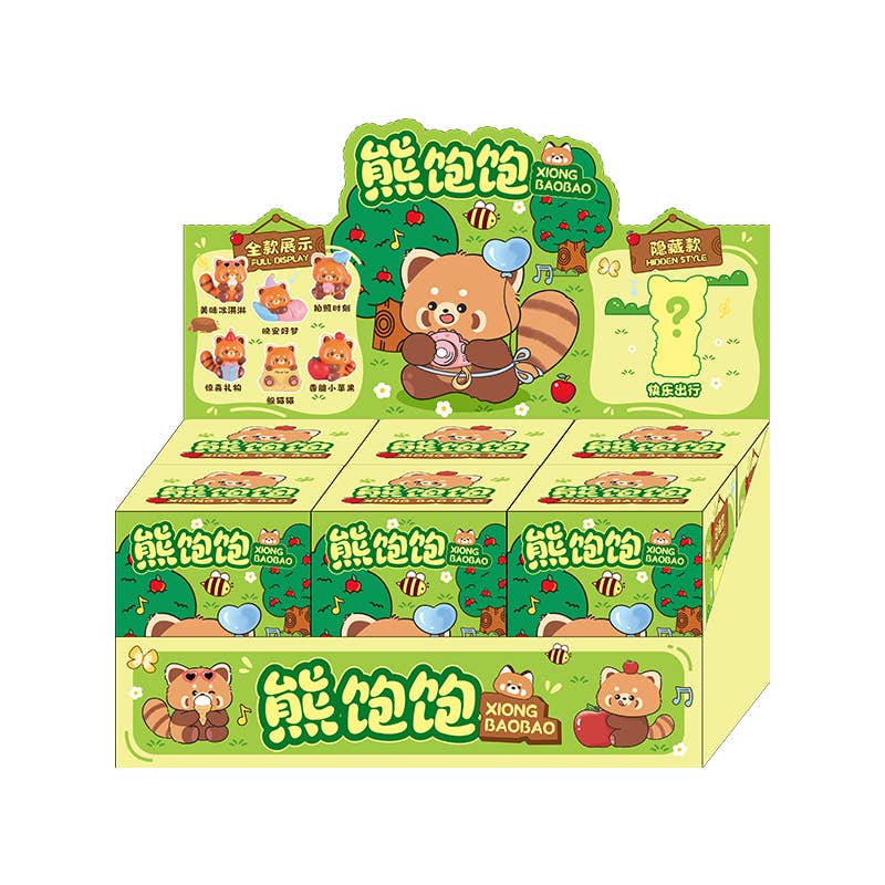 BCmini - Wholesale Decorative Figurine - 71242 Red Panda Blind Box-610