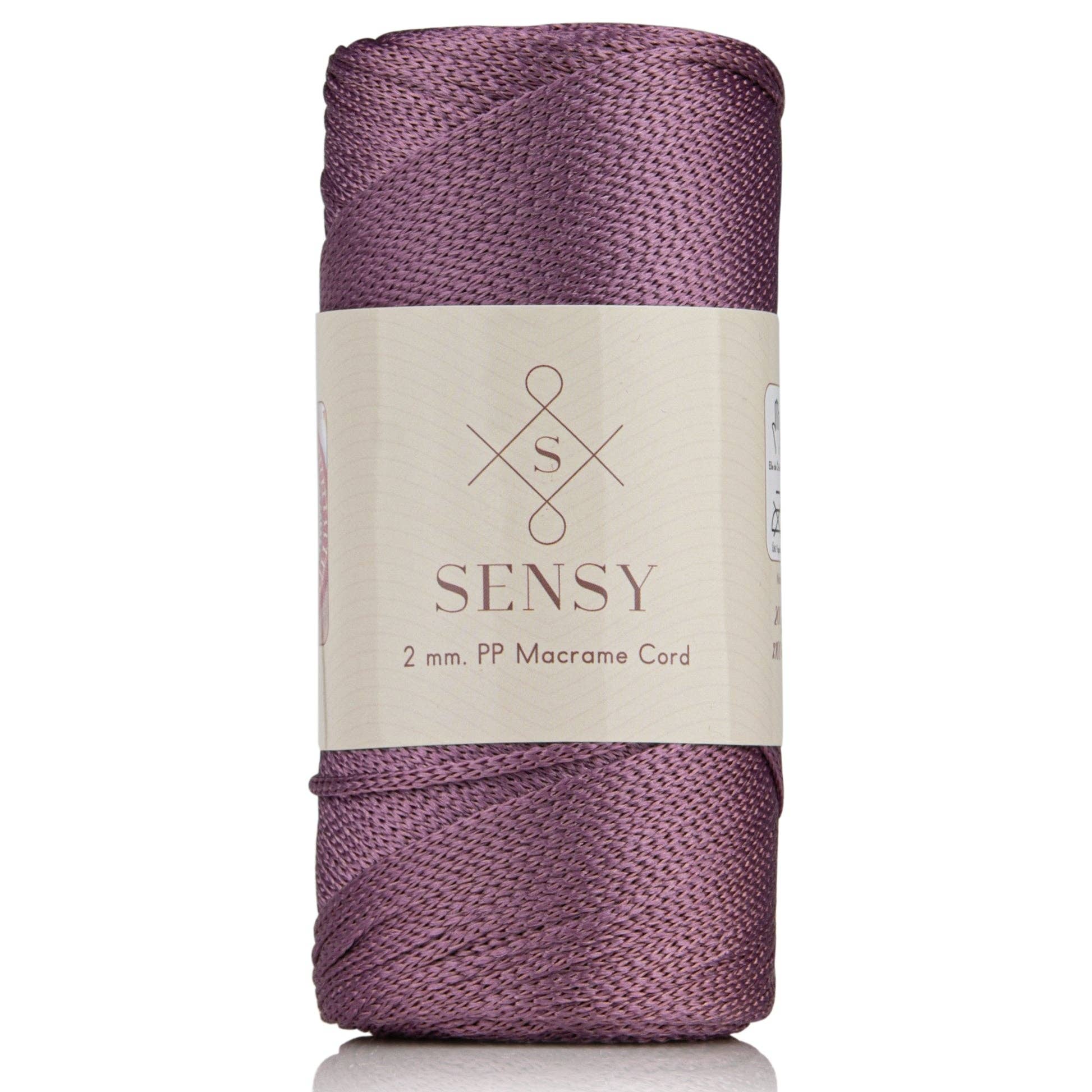 Sensy - Wholesale Garen - Sensy Premium 2 mm macramékoord van 100% polyester - 251 yards (230 meter)11