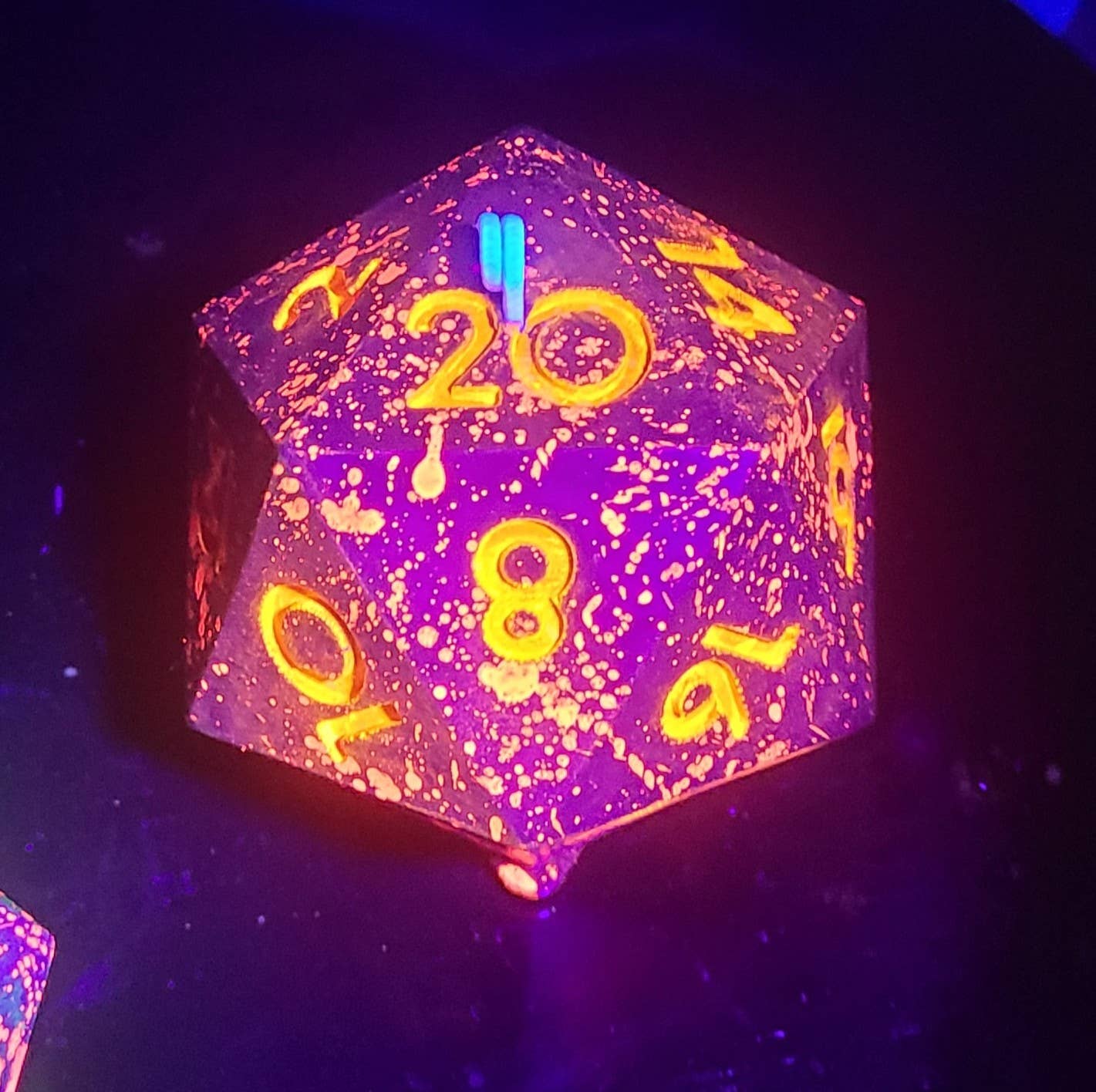 Melmade Scents - Vente Bougies originales - Bougies de dés RPG Black Light0