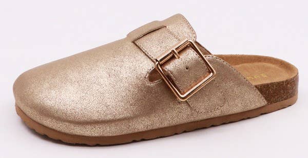 Andrea Bijoux - Vente Mules – femme - Mules à bout rond avec bride et boucle2