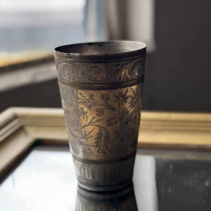 The Global Swap Shop - Wholesale Decorative Tabletop Object - Vintage Lassi Bride's Cup