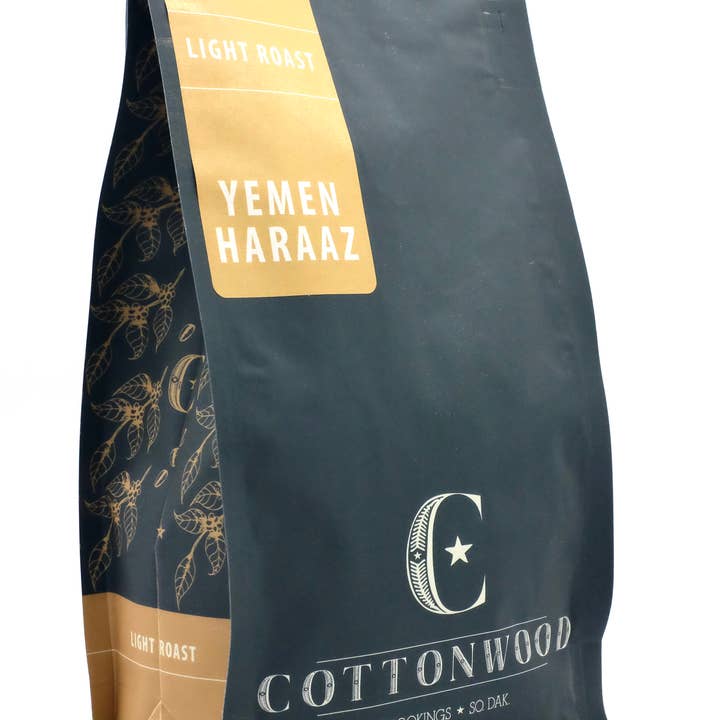 Cottonwood Coffee – wholesale Kaffebönor – Yemen Haraaz – exklusiv ljusrost1