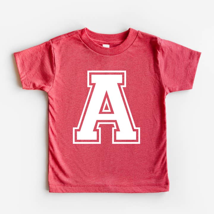 A Varsity Tee for wholesale by The Babe Co.