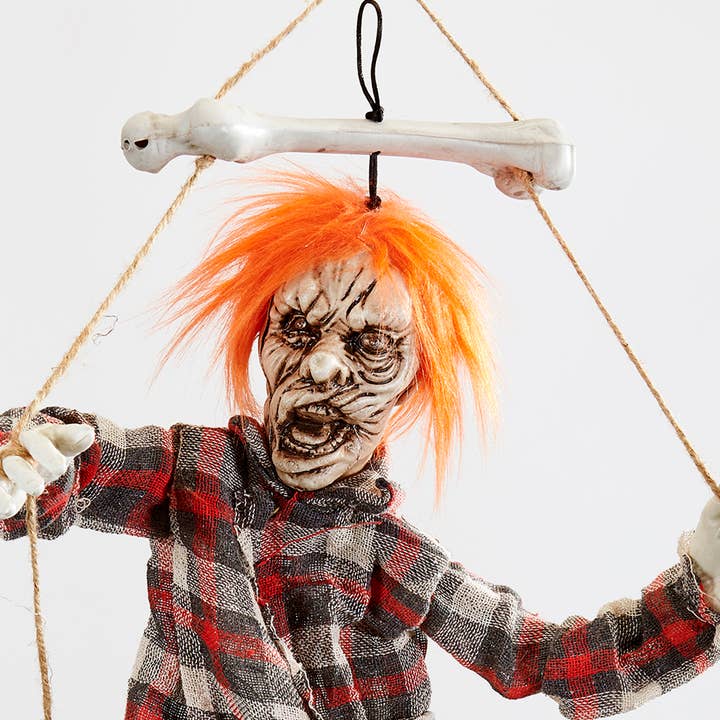 WORTH IMPORTS - Wholesale Outdoor Ornament/Decor - 37" Animated Skeleton Sitting on Swing1