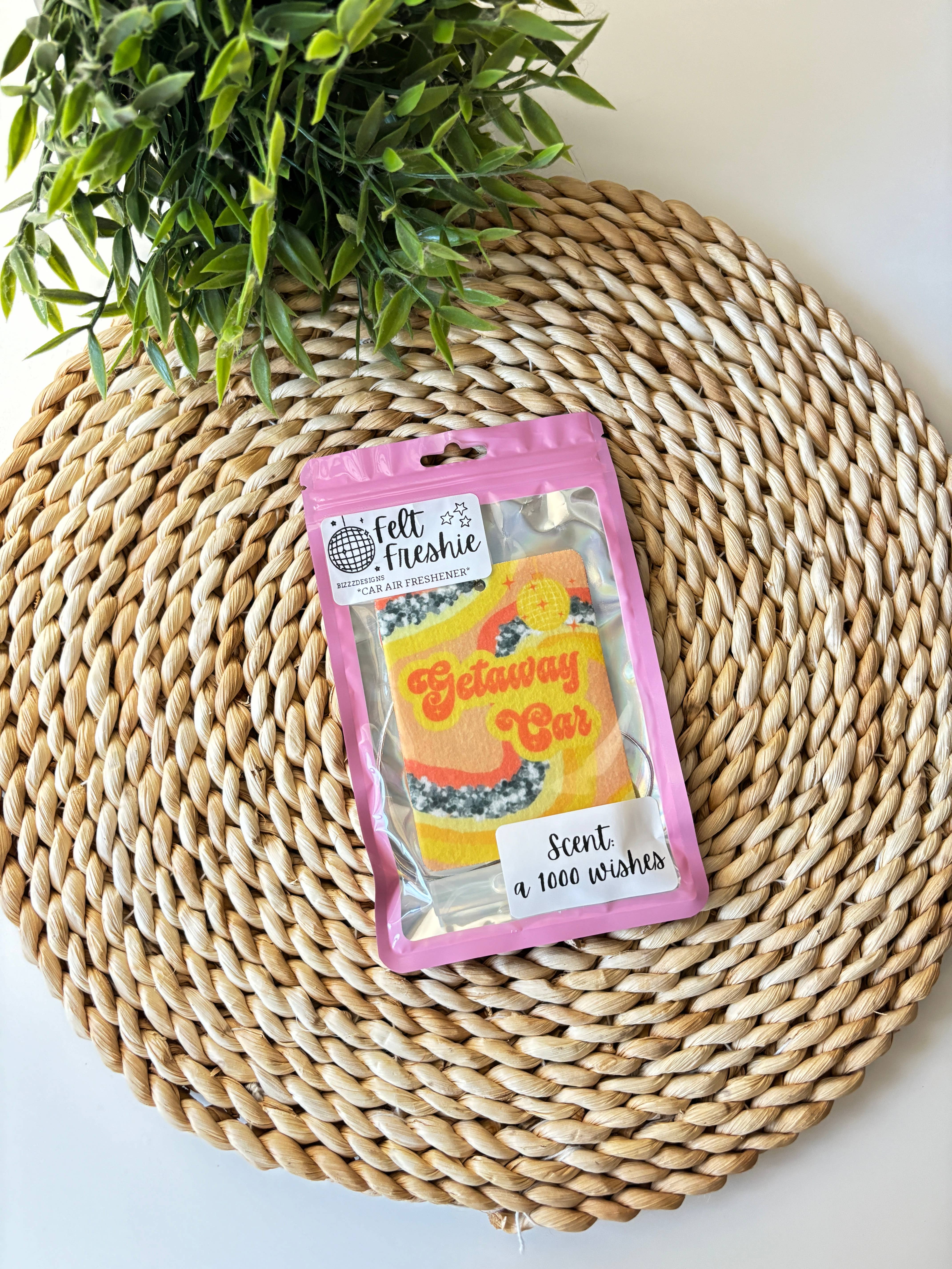 Bizzz Designs - Wholesale Car Freshener - Women's - Getaway Car Felt Freshies Boutique Freshie Air Freshener1