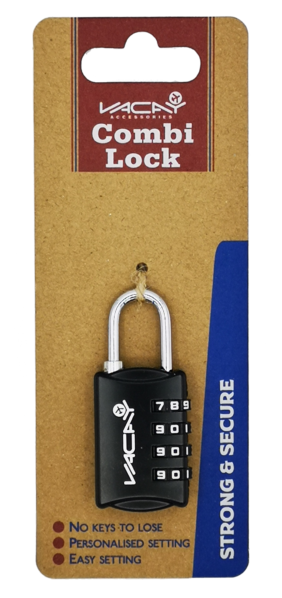 Max-Link Solutions Ltd – wholesale Luggage lock – VACAY Combi Lock, Four Dial Luggage Combination Lock8