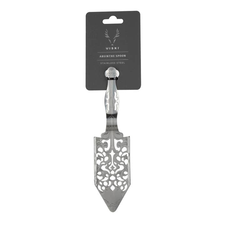 Viski - Wholesale Bar Tool - Stainless Steel Vintage-Style Absinthe Spoon / Dripper