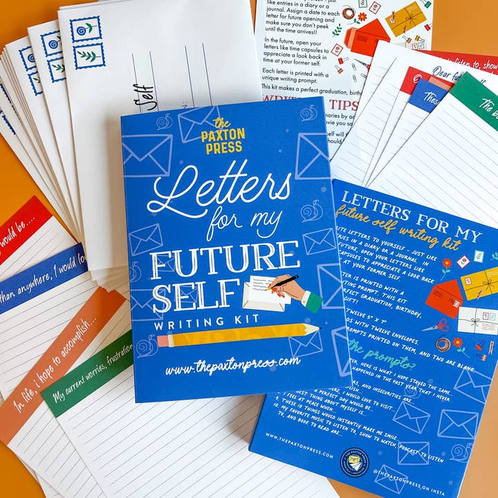 The Paxton Press - Wholesale Stationery/Notecard Set - Letters for my Future Self Writing Kit