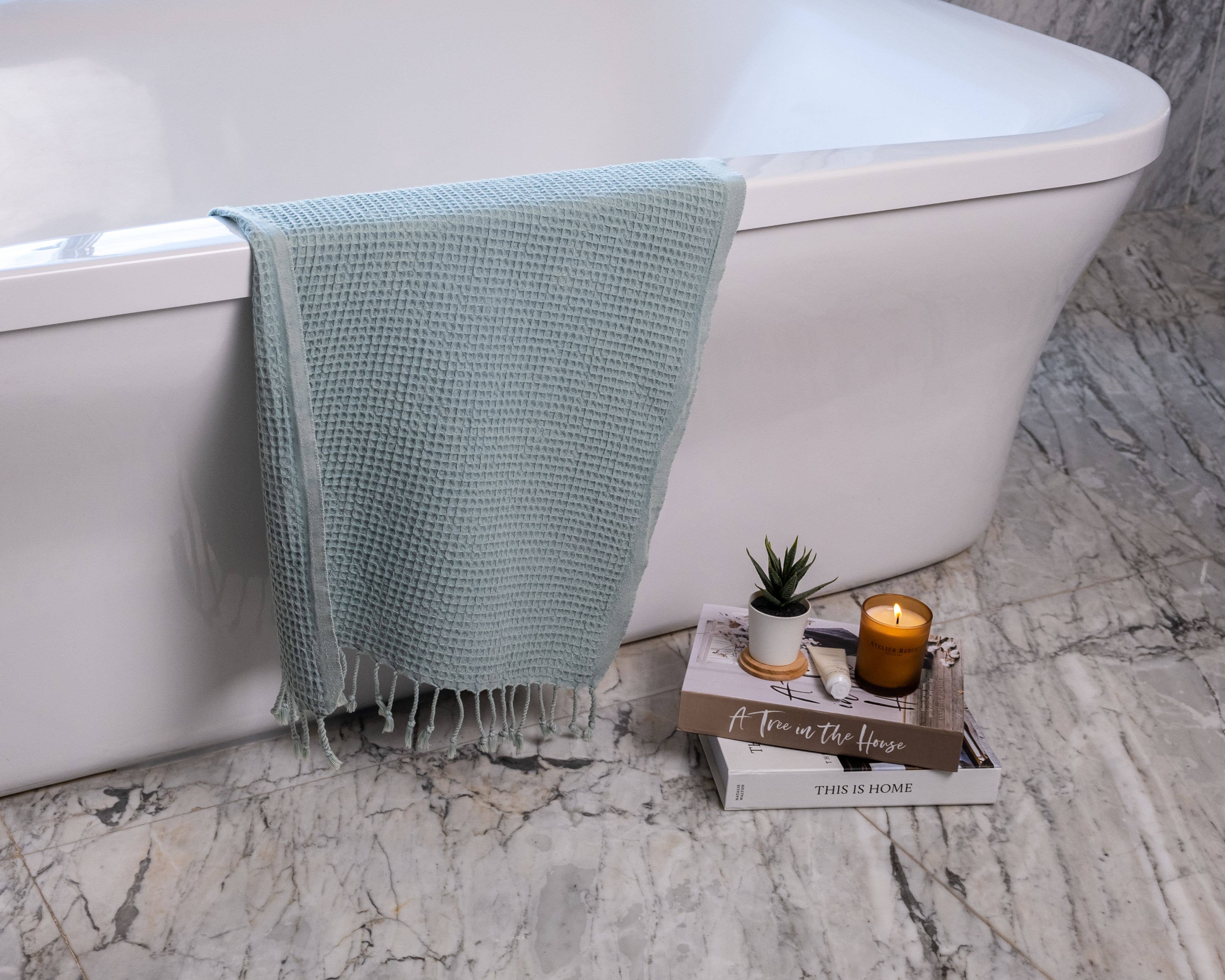 Kalkedon Towels - Wholesale Bath Towel - Stonewashed Waffle Bath Towel| Turkish Towel | Spa Towel22