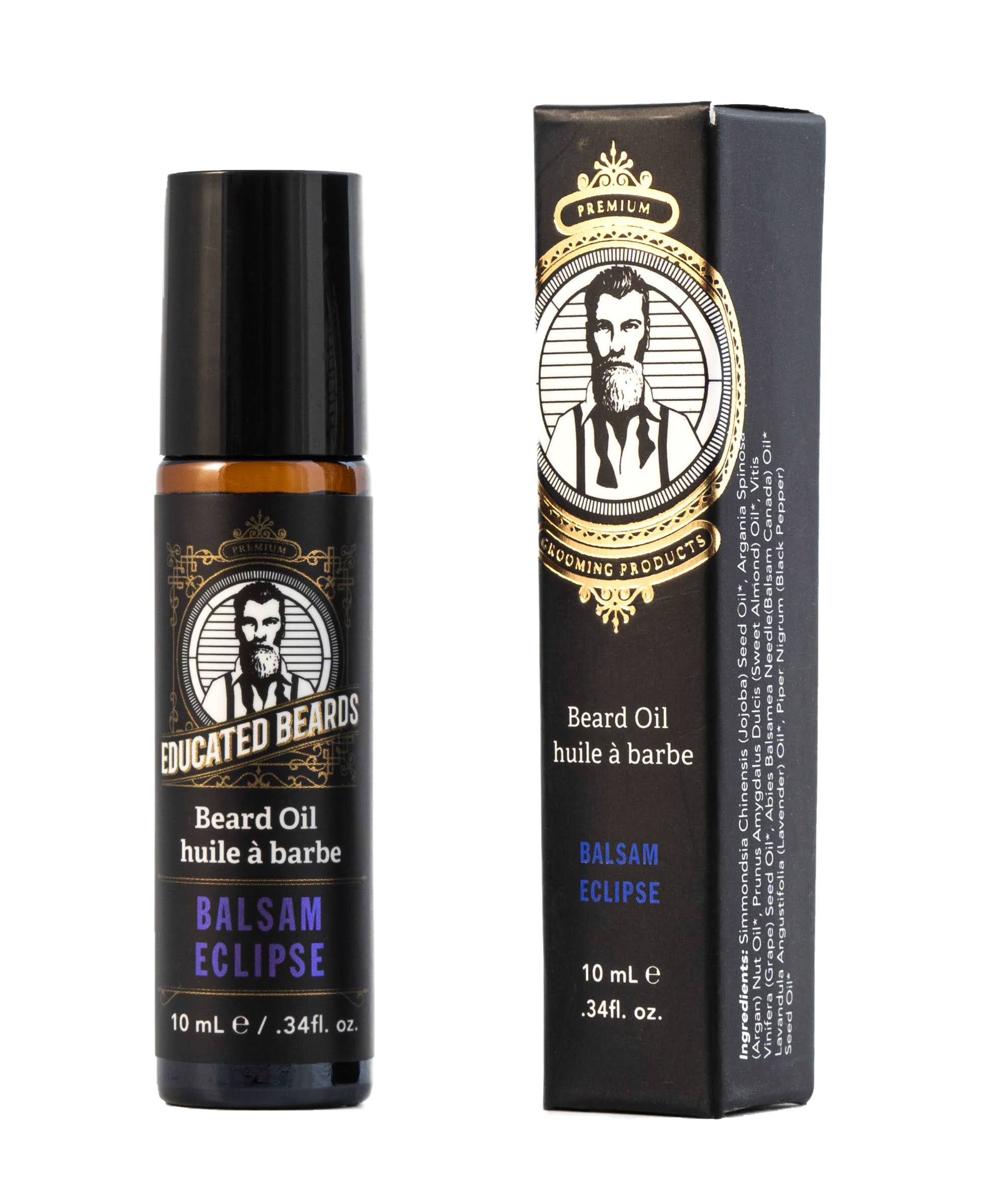 Educated Beards - Wholesale Beard Styling Product - Balsam Eclipse Beard Oil 10ml/.34fl.oz