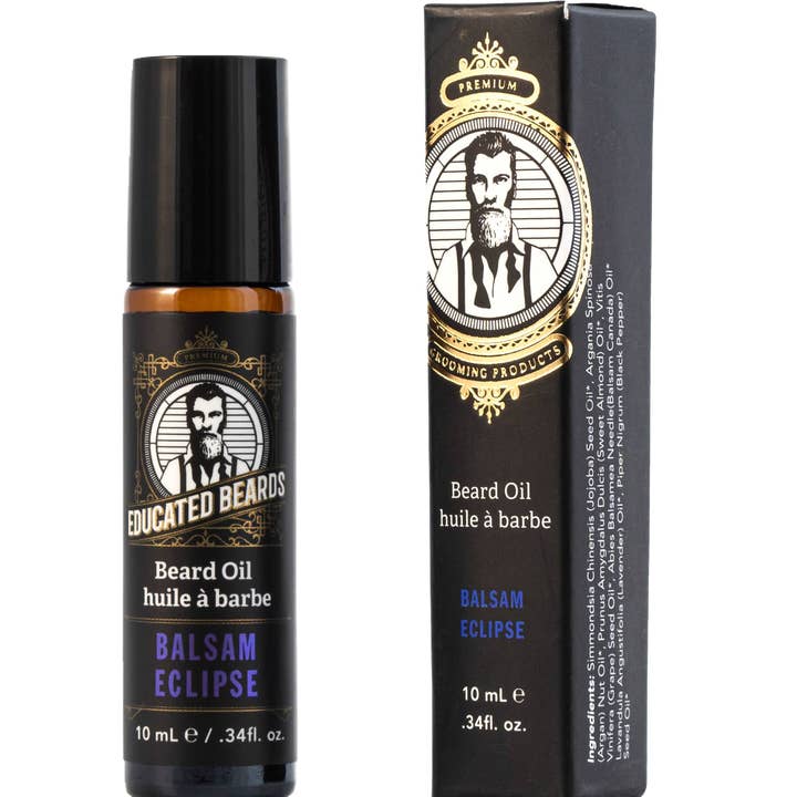 Educated Beards - Wholesale Beard Styling Product - Balsam Eclipse Beard Oil 10ml/.34fl.oz0