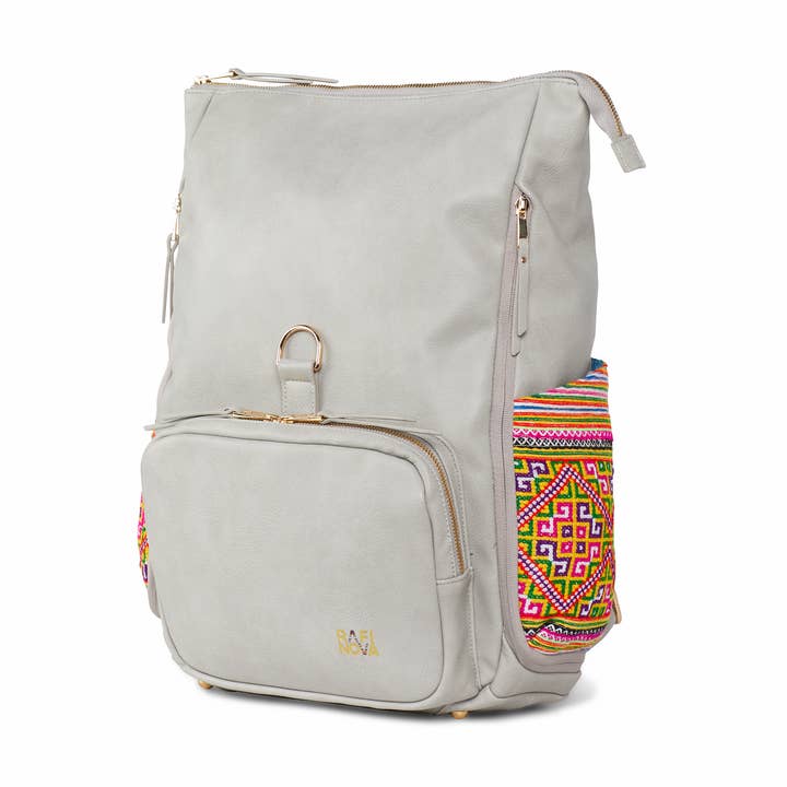 Grey Voyager Backpack Multi Sapa 1398I for wholesale by Rafi Nova