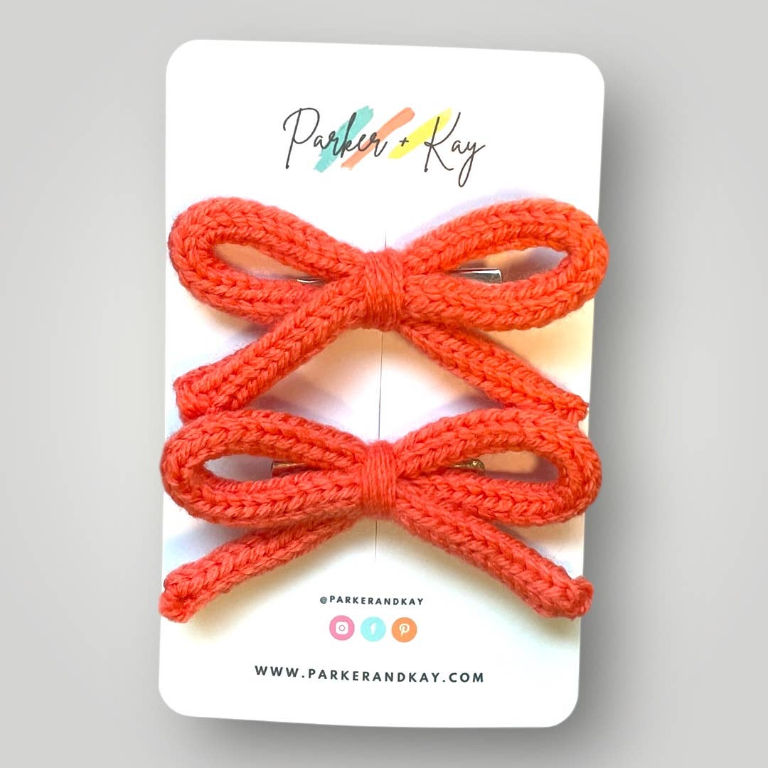 Parker and Kay Collective - Wholesale Hair Bow - Kids - Crocheted Hair Bows15
