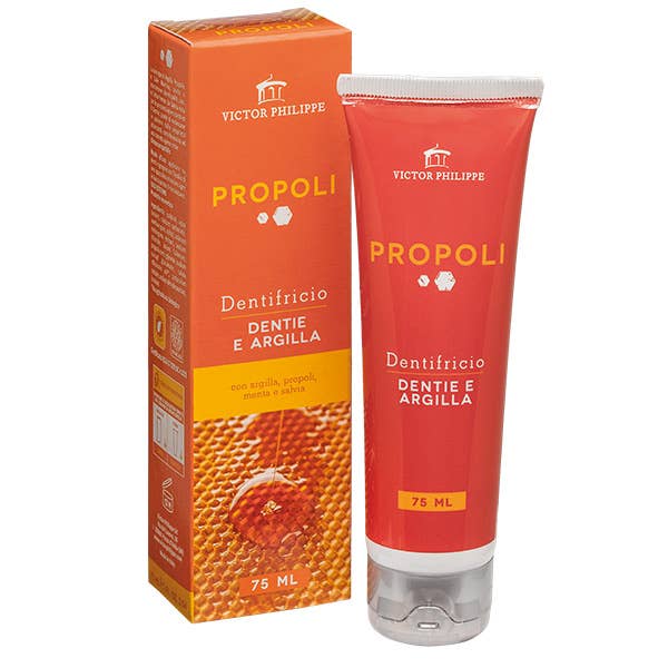 Victor Philippe - Wholesale Toothpaste - PROPOLIS ORGANIC TOOTHPASTE AND CLAY 75 ml0