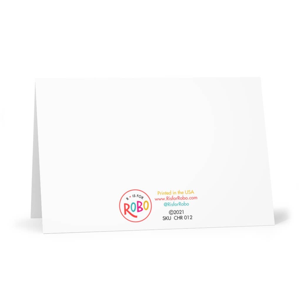 R is for Robo - Vendita all'ingrosso Biglietti di addio - Biglietto d'Addio Divertente Regali di Addio Carte di Auguri Sfacciate3