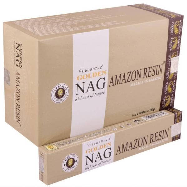 Borsa dorata da 15 g - Amazon Resin per la vendita all'ingrosso da parte di AWGifts Europe